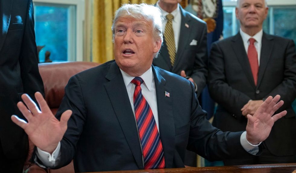 Donald Trump Is Now Apparently Aware of How Badly Republicans Did in the Midterm Elections, and He's Really Not Handling It All That Well