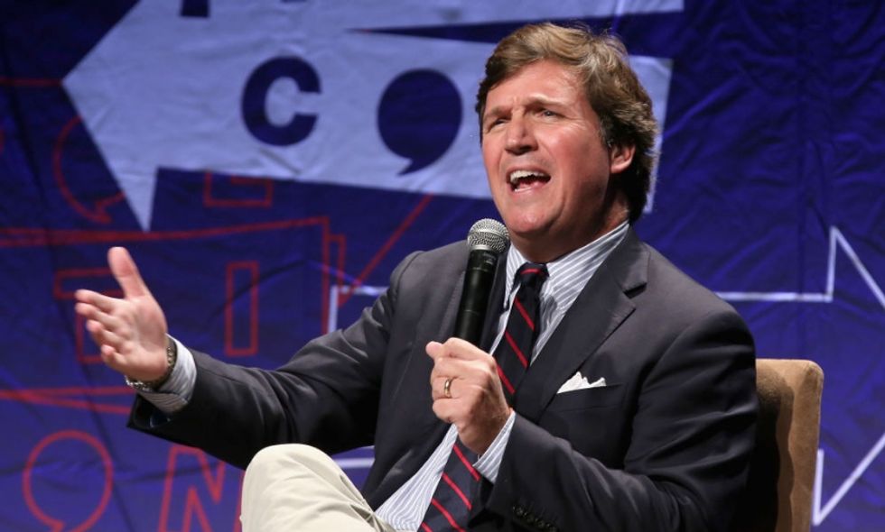 CNN Just Aired a Graphic With the Names of All the Advertisers Who Have Abandoned Tucker Carlson Since His Hateful Remarks About Immigrants and Yeah, It's a Lot