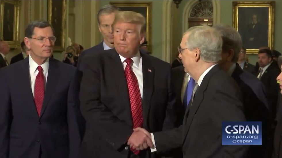Donald Trump Said 'The Republicans Are Totally Unified' But the Latest Vote to End the Shutdown Says Otherwise
