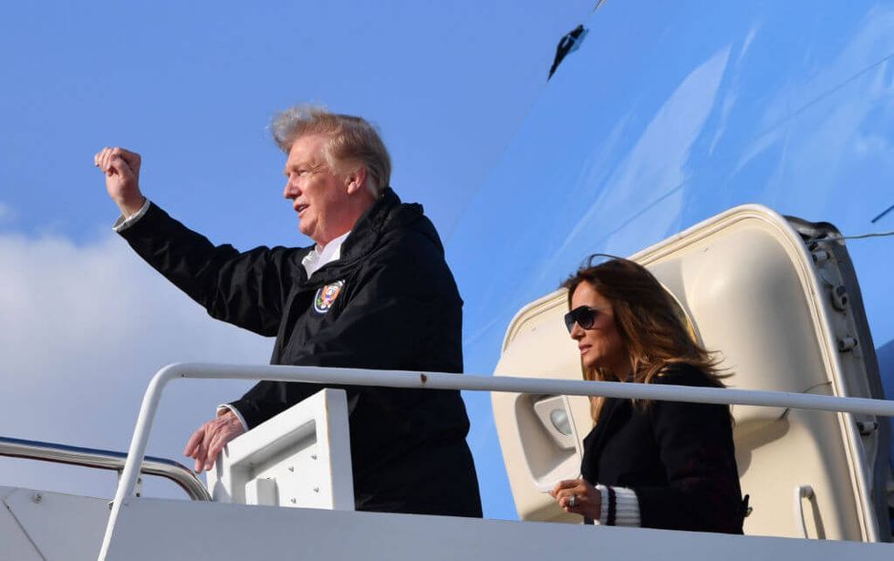 After New Photos Gave the 'Fake Melania' Conspiracy New Life, Donald Trump Just Weighed in With a Theory of His Own