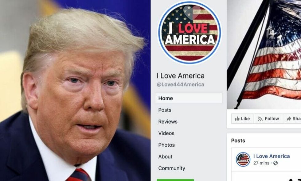 Massively Popular Pro-Trump Facebook Page 'I Love America' Is Actually Run By Ukrainians