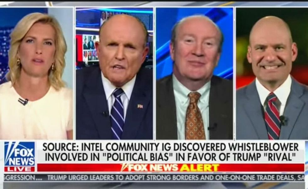 Rudy Giuliani Goes Off the Rails in Fox News Interview About His Ukraine Role, Yells at Guest to 'Shut Up, Moron!'