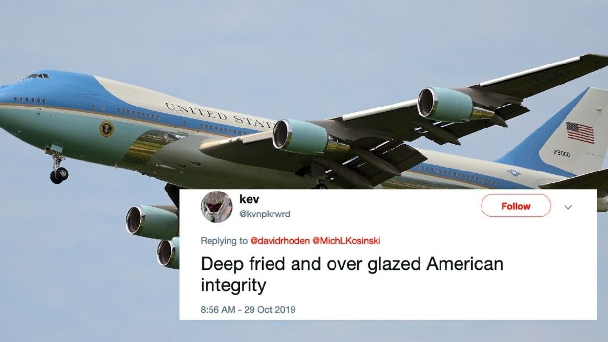 Viral Photo Of Food Served Aboard Air Force One Has People Totally Weirded Out