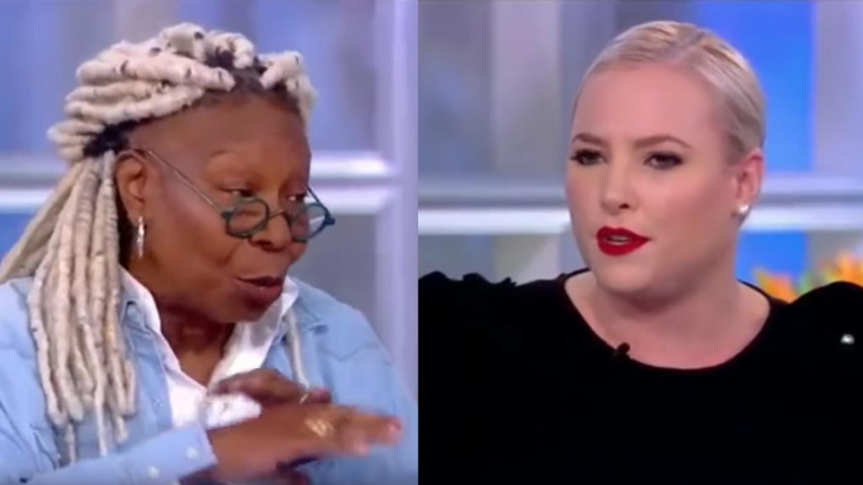 Whoopi Goldberg Shuts Meghan McCain All The Way Down During A Heated Exchange On 'The View'