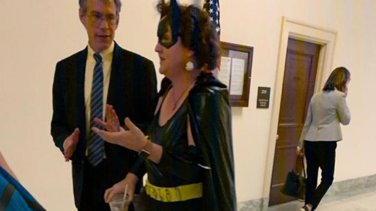 Democratic Congresswoman Becomes Instant Legend For Showing Up On Impeachment Vote Day Dressed As Batgirl