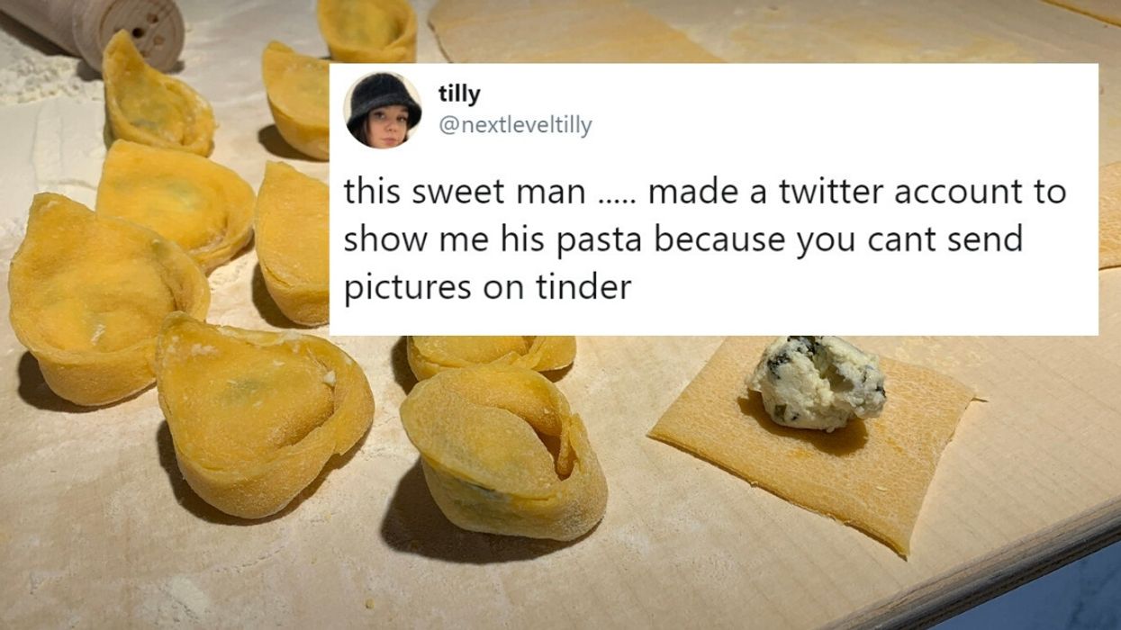 Guy Creates Twitter Account Devoted To His Pasta-Making Skills To Woo His Tinder Match