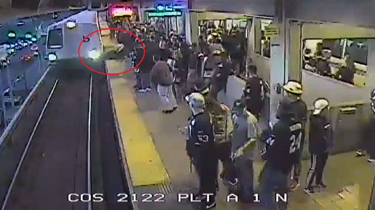 Bay Area Transit Worker Hailed As A Hero For Pulling Man Off Tracks A Split-Second Before Train Would've Hit Him