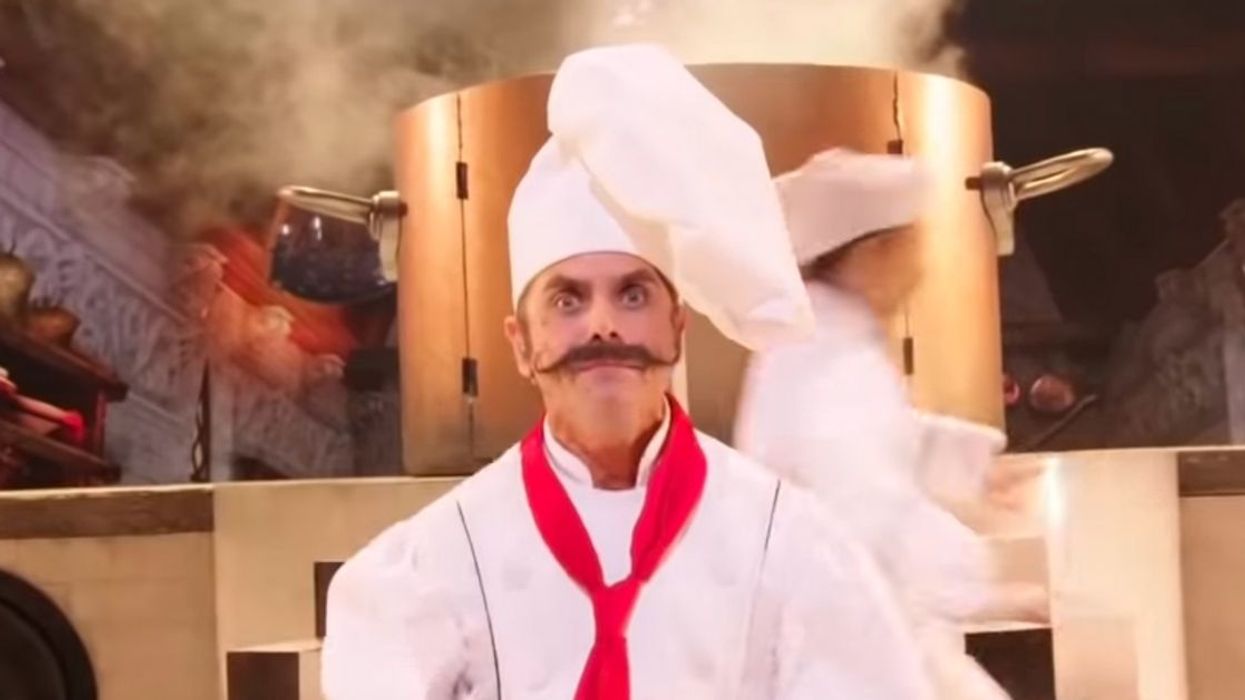 John Stamos Flubs Ad-Libbed Joke During 'The Little Mermaid Live' About 'Prince Albert'