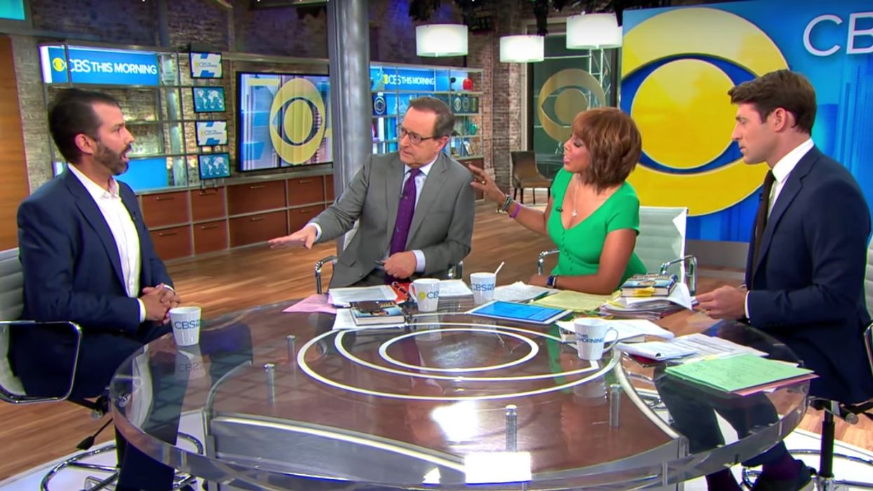'CBS This Morning' Hosts Cut Off Don Jr. As He Goes Into Anti-Trans Rant During Interview