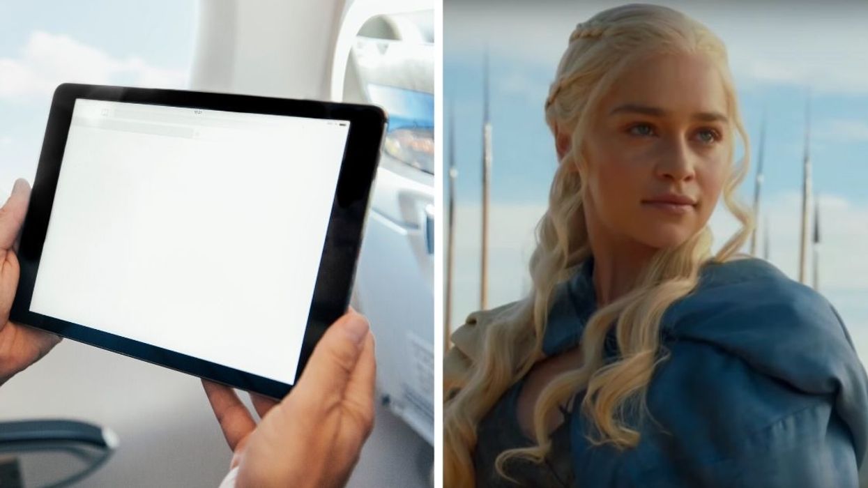 Guy's Refusal To Stop Watching 'Game Of Thrones' On Airplane Despite Mom's Request Leaves Internet Divided