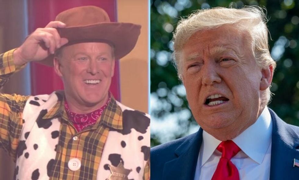 After Sean Spicer Was Voted Off 'Dancing With the Stars' Trump Deleted His Tweet Urging People to Vote for Him