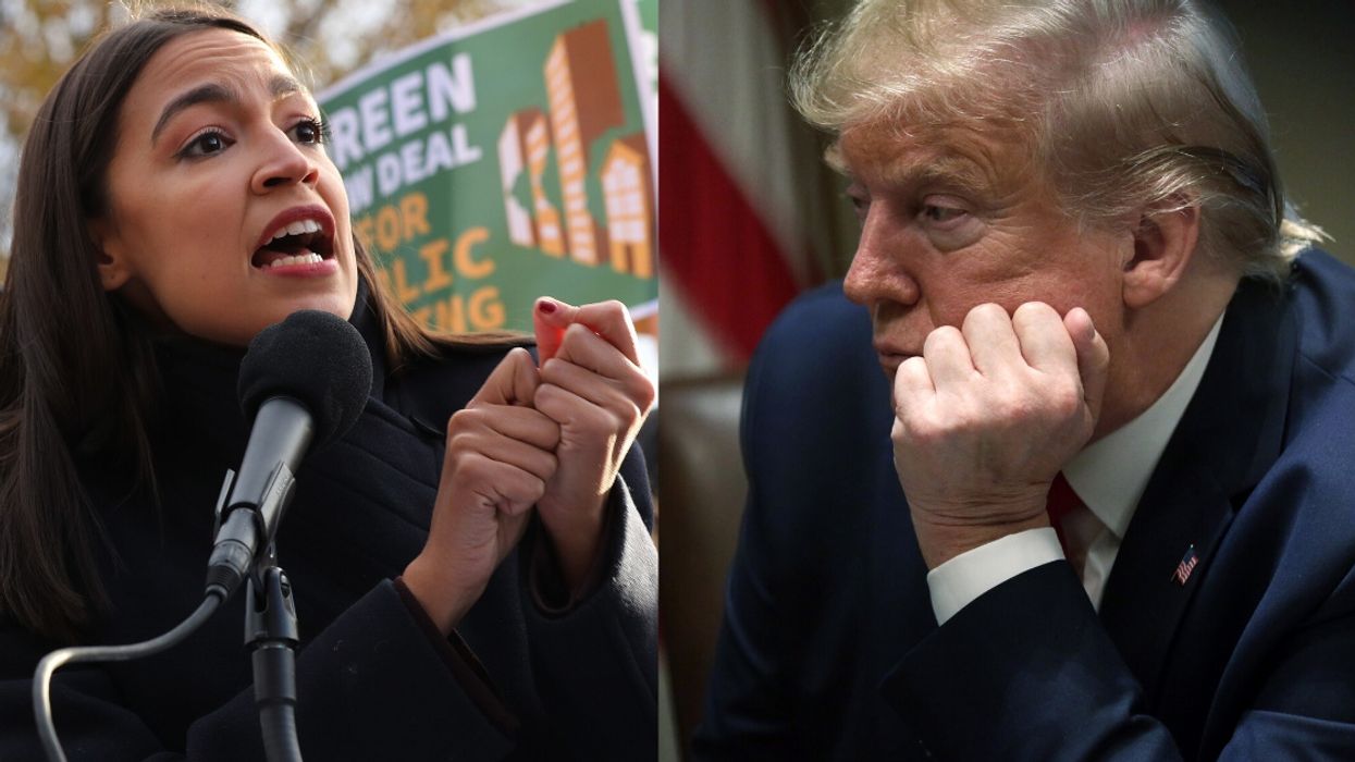 AOC Hits Back Hard On Twitter After Trump Brands Her A 'Do Nothing Democrat'