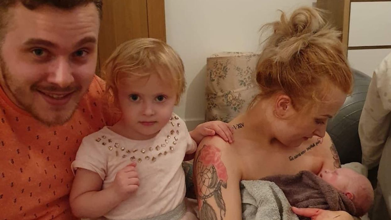 Woman Recounts Dramatic Moment She Delivered Her Own Baby On Her Bedroom Floor