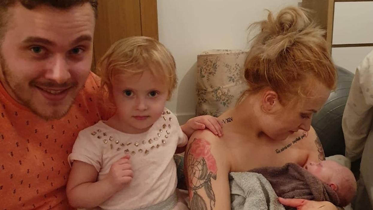 Woman Recounts Dramatic Moment She Delivered Her Own Baby On Her Bedroom Floor