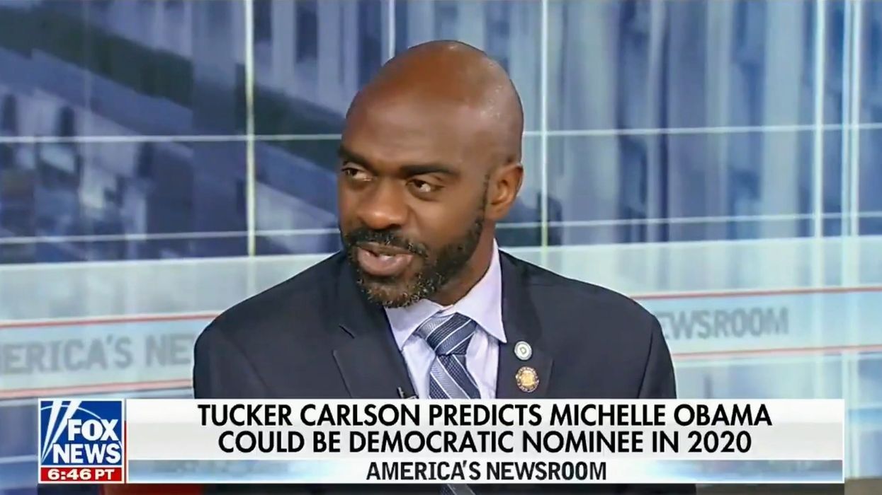 DNC Vice Chair Asks 'Why In The Hell Does Tucker Carlson Still Have A Job Here' During Tense Fox News Interview