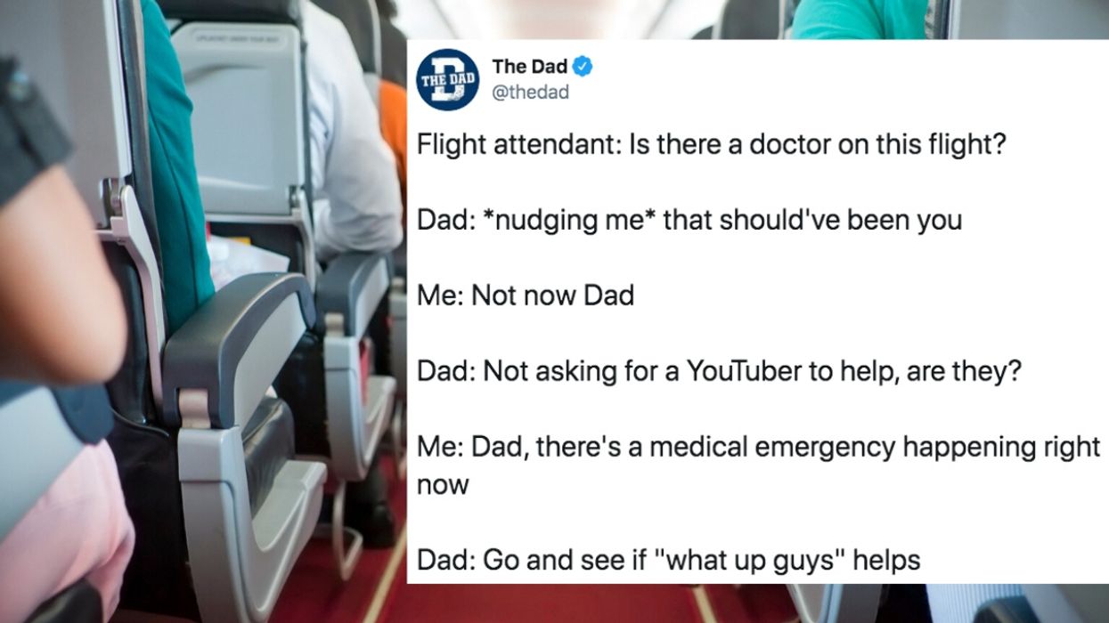 Self-Deprecating 'Is There A Doctor On Board?' Meme Roasts The Tropes Of Every Profession