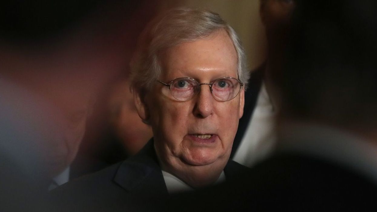 Kentucky Democrats Spoof Mitch McConnell's Campaign By Selling 'Moscow Mitch' Wrapping Paper