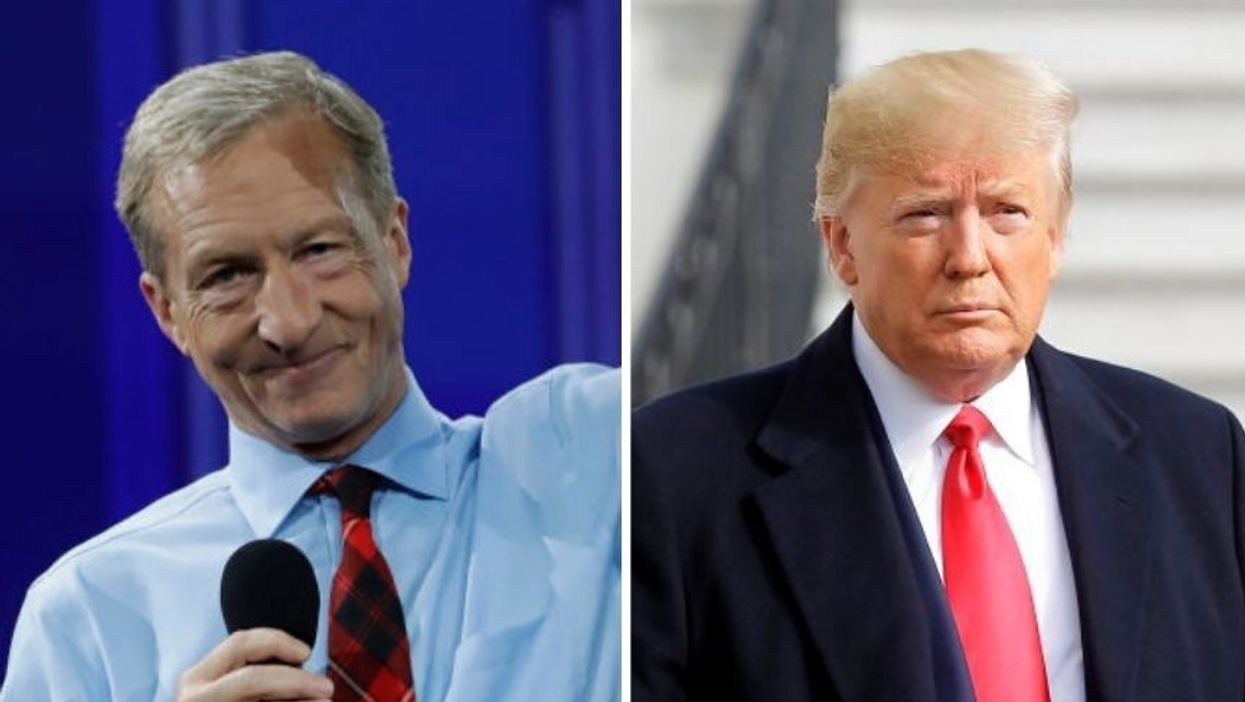 Tom Steyer Purchased KeepAmericaGreat.com and Is Using It to Troll Trump in the Best Way