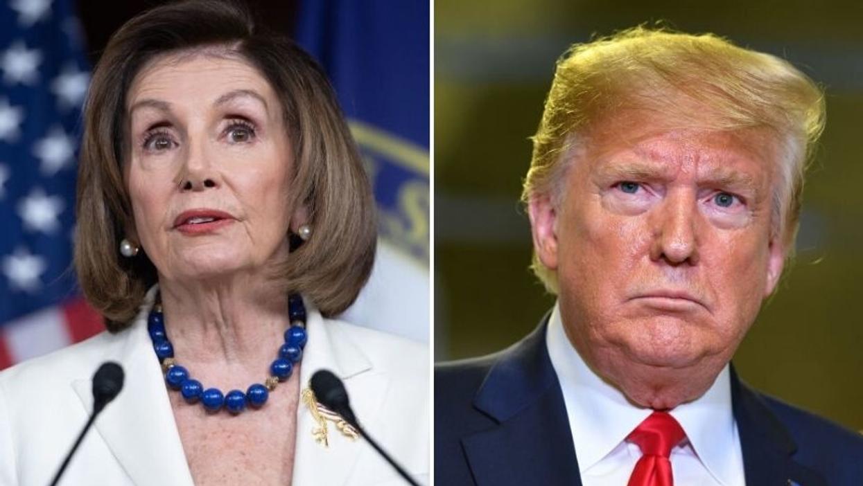 Nancy Pelosi Fired Back at Reporter Who Asked If She 'Hates' Donald Trump and Now Trump Is Lashing Out at Her for It