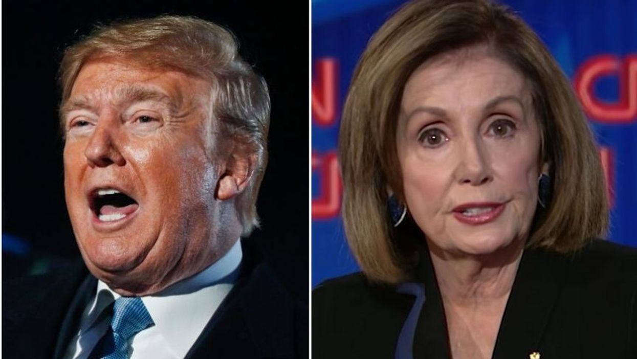 Trump Tried To Mock Nancy Pelosi For Having A 'Nervous Fit', And She Turned It Right Back Around In His Face