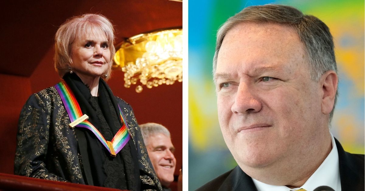 Linda Ronstadt Slams Mike Pompeo's 'Enabling' Of Trump To His Face During Dinner For Kennedy Center Honorees