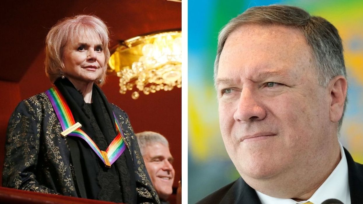 Linda Ronstadt Slams Mike Pompeo's 'Enabling' Of Trump To His Face During Dinner For Kennedy Center Honorees