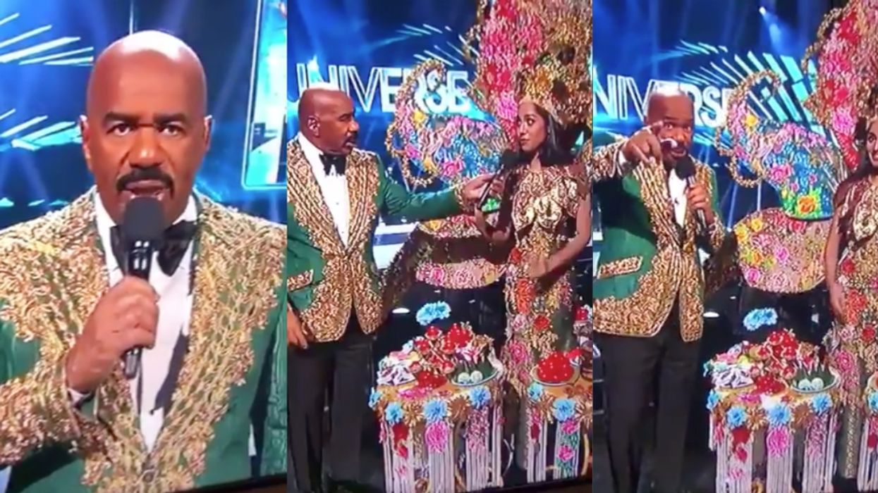 Steve Harvey Was Involved In Yet Another Cringeworthy Flub At The Miss Universe Pageant