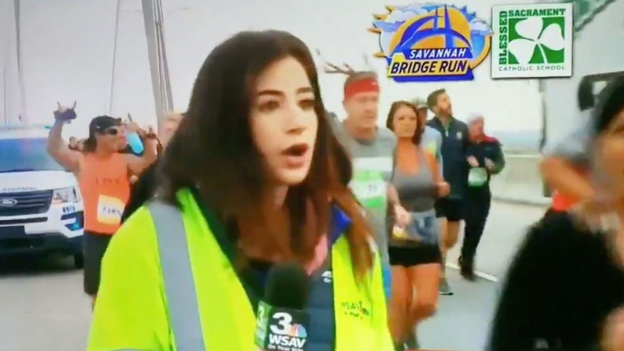 Turns Out The Runner Who Slapped Georgia Reporter's Behind Is A Youth Minister And Boy Scout Leader