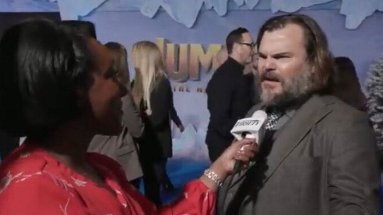 Jack Black Forgets He Was In A Holiday Movie During Viral Interview, But Recovers In True Jack Black Fashion