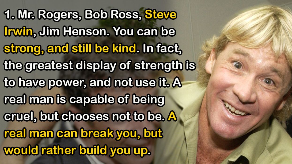 People Share Examples Of 'Positive Masculinity' To Combat Toxic Masculinity