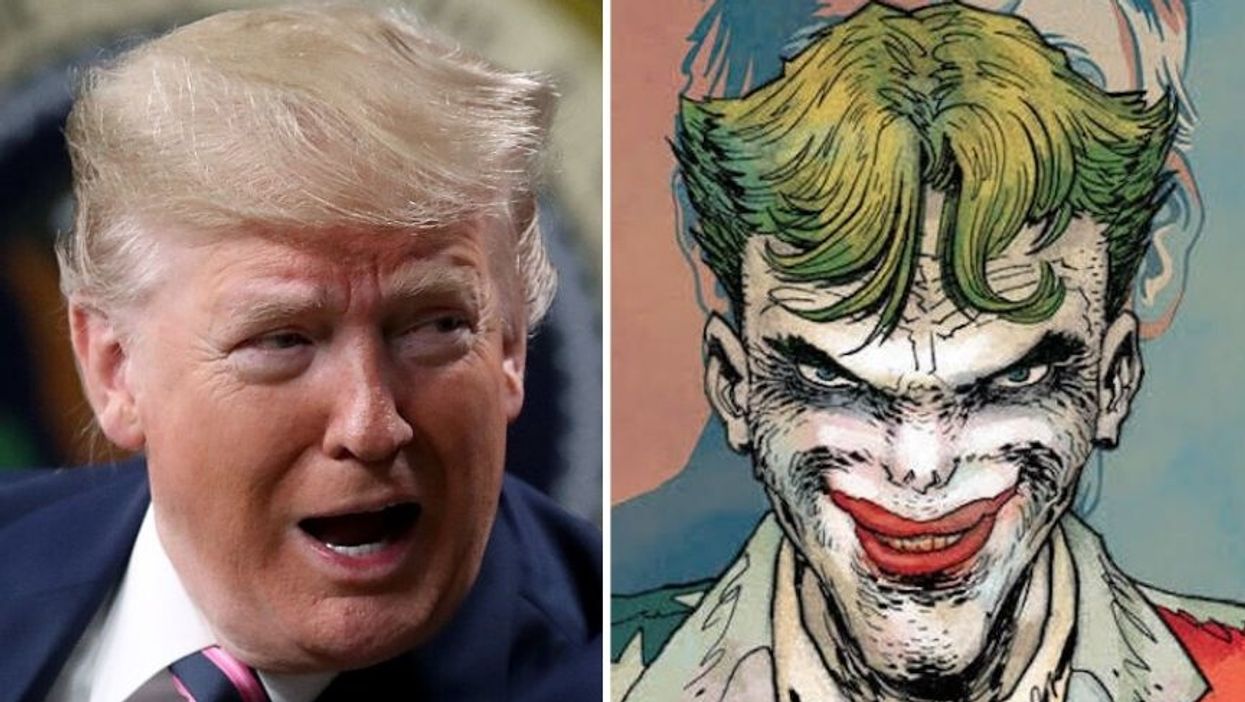 New Dark Knight Comic Features The Joker Joining Forces to Help Elect Trump Lookalike 'Governor' and the Similarities Don't End There