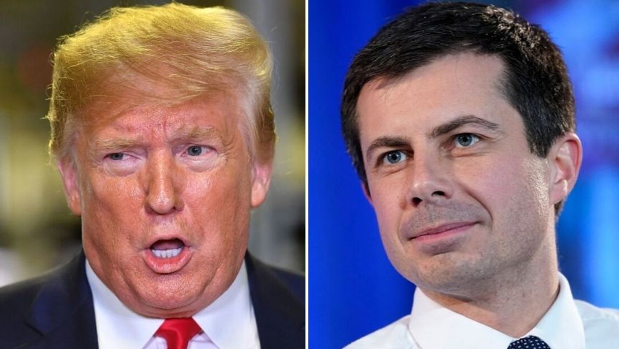 Pete Buttigieg Had the Most Relatable Response After Trump Confessed That He 'Dreams About' Him
