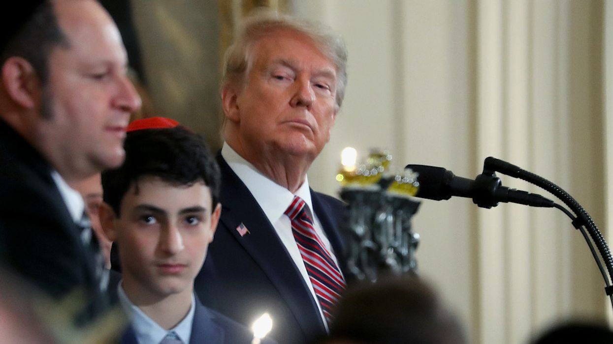 Video Compilation Shows Trump Telling the Same Story Four Different Times Featuring Different People Each Time
