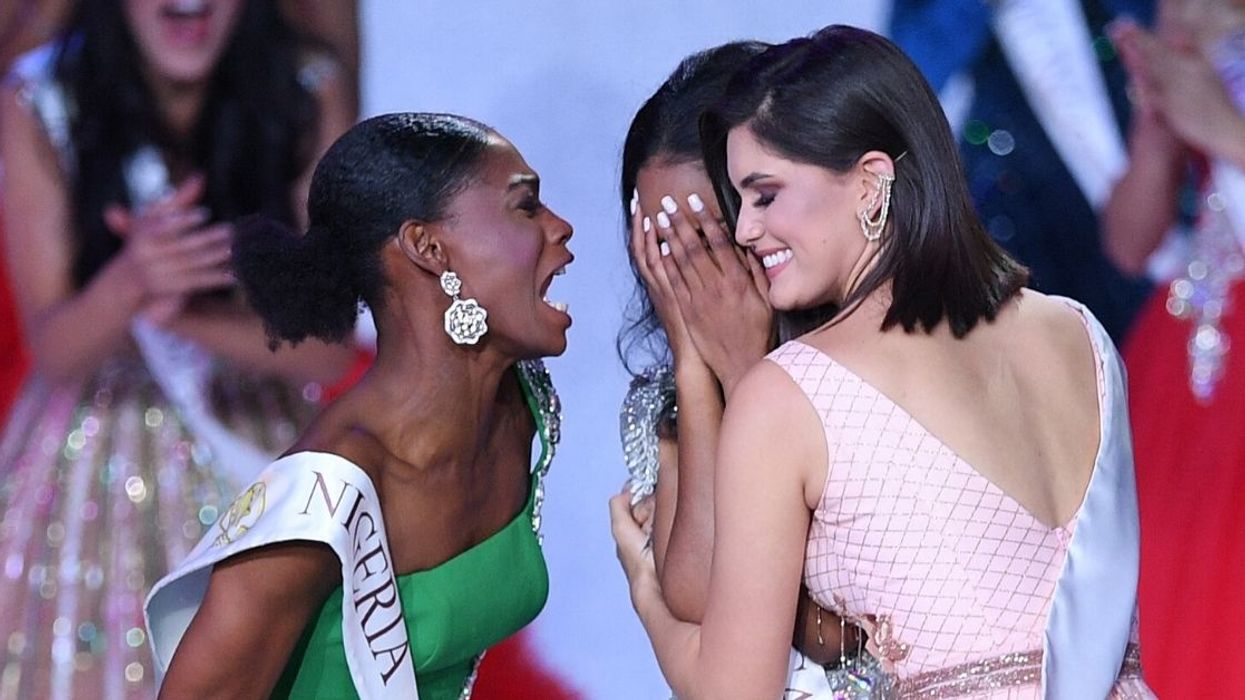 Miss Nigeria Was So Ecstatic About Her Friend Winning The Miss World Pageant That You Would Have Thought She'd Won