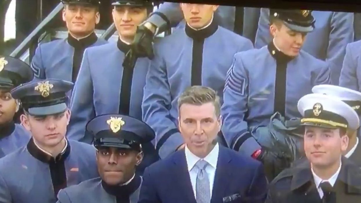 Military Investigating After Cadets Flash Supposed White Power Sign During Army-Navy Pregame Coverage