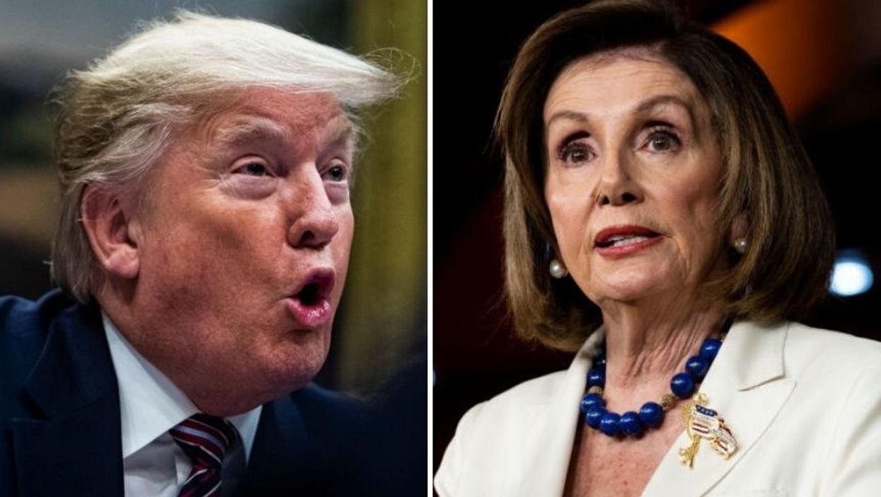 The Internet Hits Back Hard After Trump's Insult About Nancy Pelosi's Teeth 'Falling Out'
