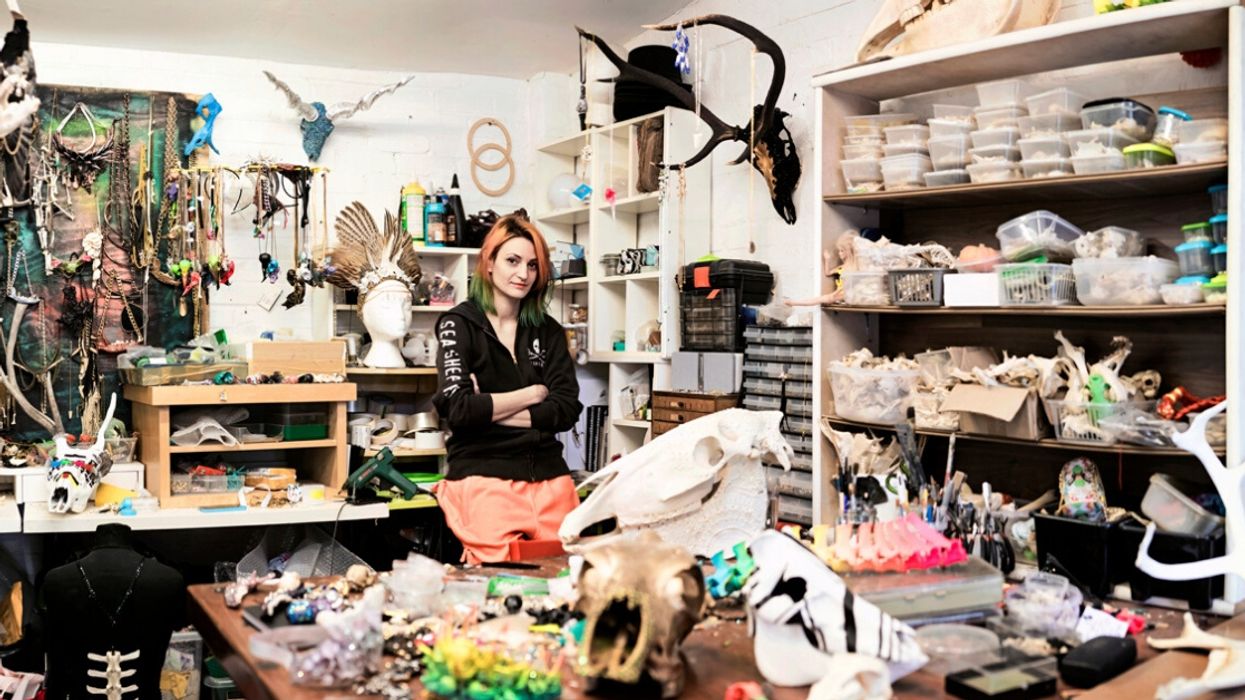 Vegan Entrepreneur Turns Roadkill Into Custom-Made Jewelry Pieces