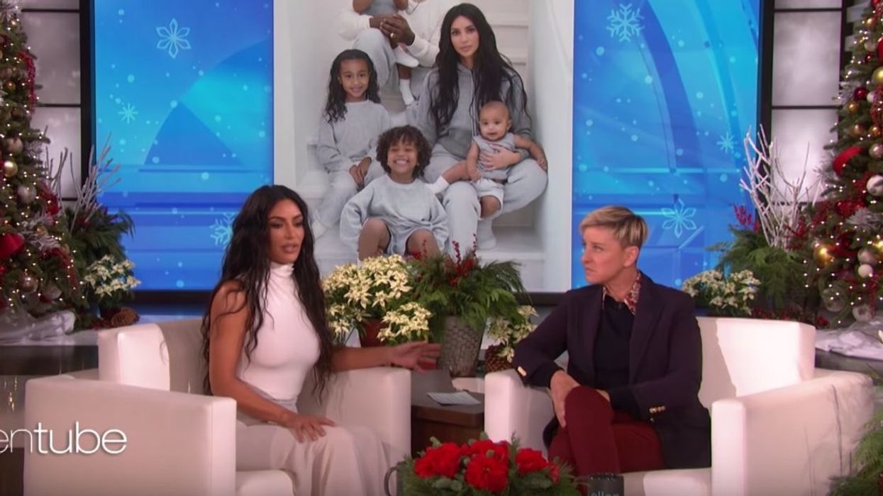 Kim Kardashian Admits That She Had To Photoshop One Of Her Kids Into Her Christmas Card After An Epic Meltdown