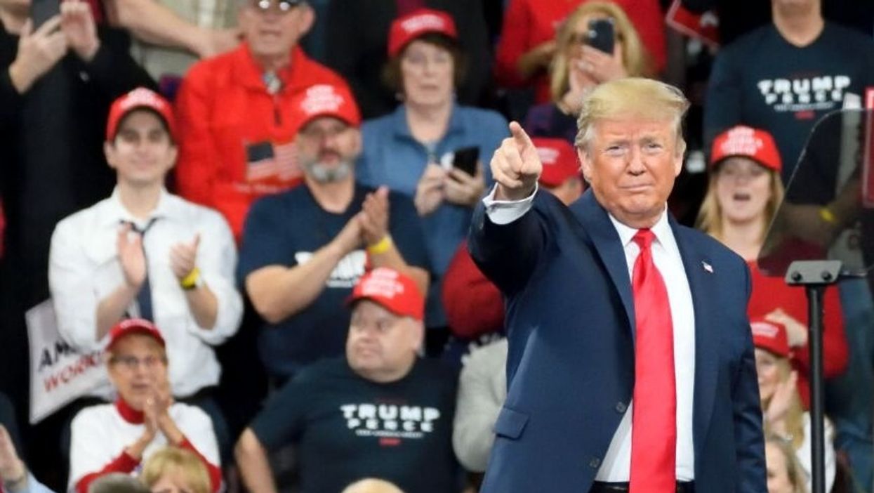 Trump's Supporters Have Been Touting Trump's 2020 Election With An Awkwardly Misspelled Hashtag