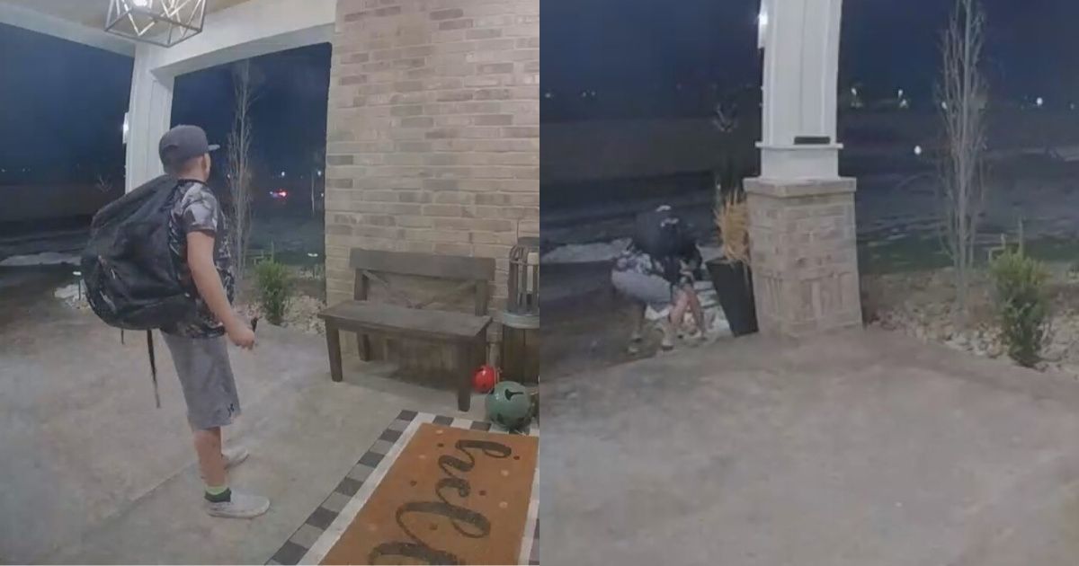 Doorbell Camera Captures Utah Boy Bravely Scaring Off Men Who Tried To Lure Him Into Their Car With Candy