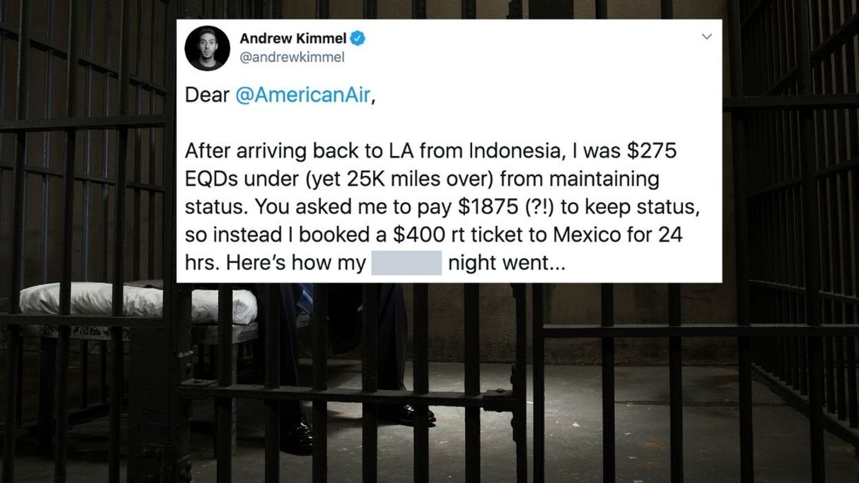 Man's Last-Minute Flight To Mexico For The Miles Lands Him In Jail With A New 'Crush' From Africa In Wild Tale