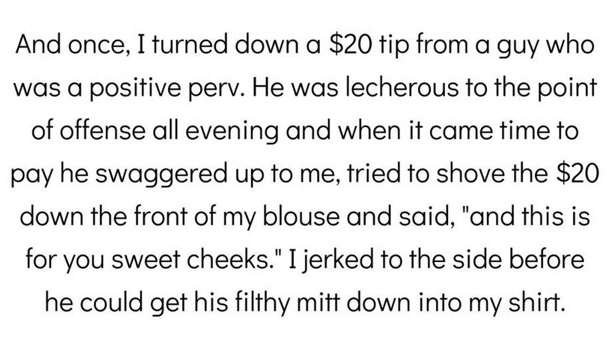 Waiters Explain Why They Have Rejected A Tip From A Customer