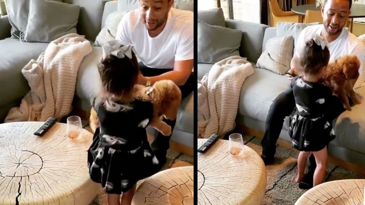 John Legend's Daughter Called Him By His First Name, And He Was Having None Of It