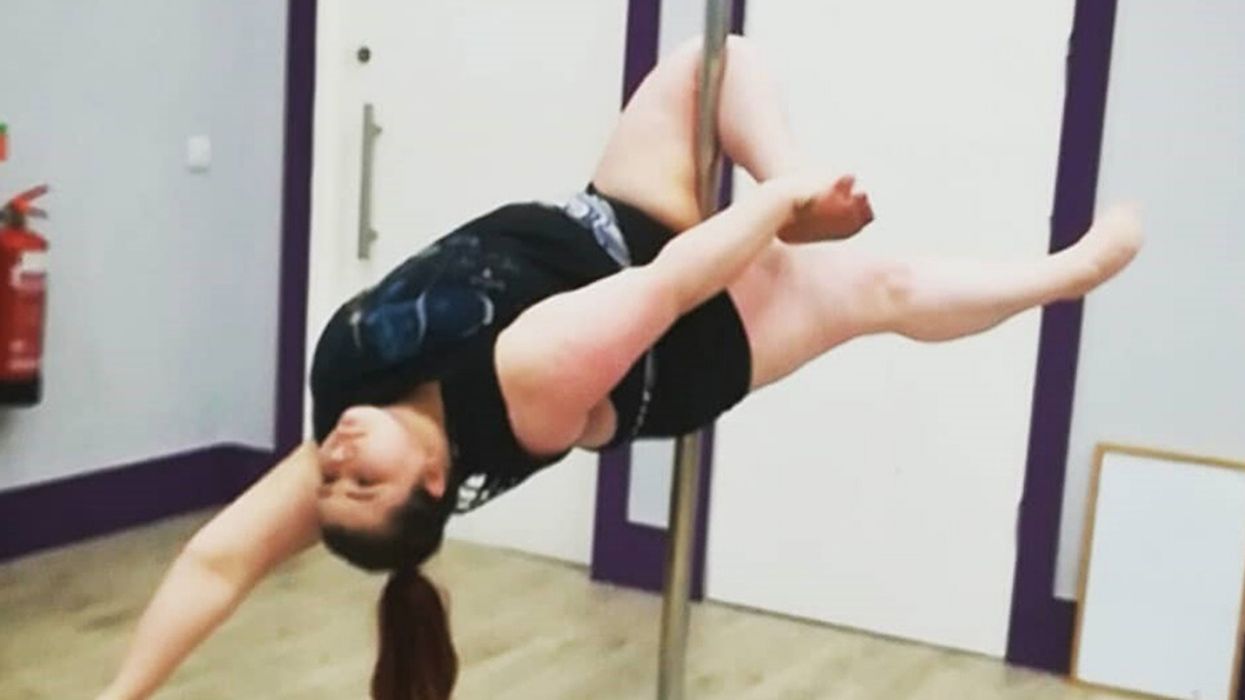 Young Mom Who Gained Weight After Pregnancy Learns To Love Her Body Thanks To Pole-Dancing