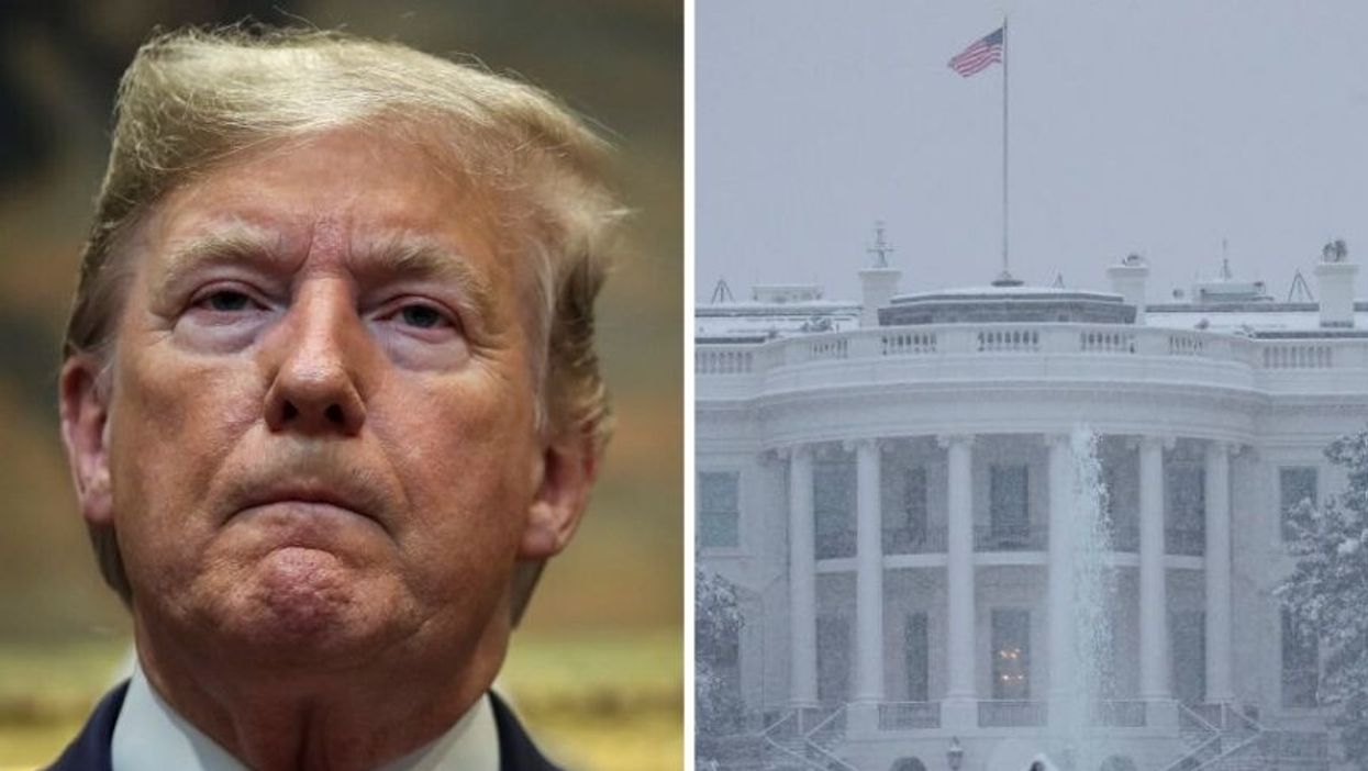 The White House Announced 'First Snow of the Year' When It Was Way Too Warm to Snow in DC and People Called Them Out