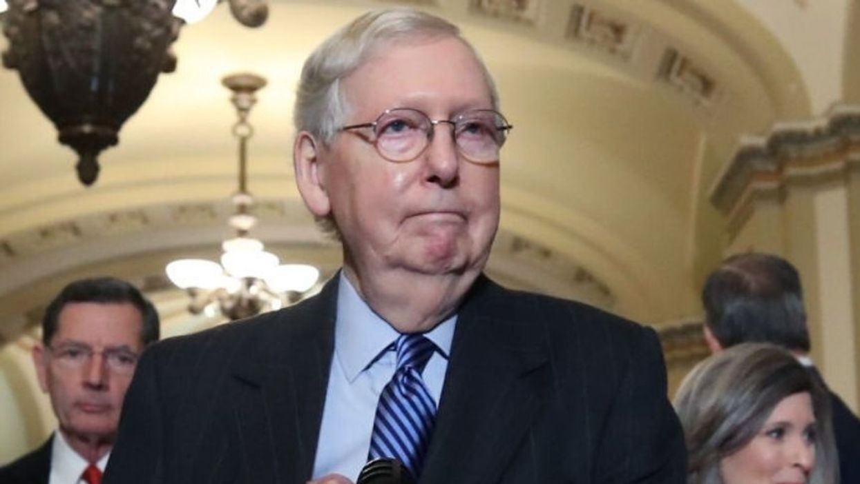 Mitch McConnell Is Getting Slammed for His Bonkers New Impeachment Rules Designed to Cover Up the Trial