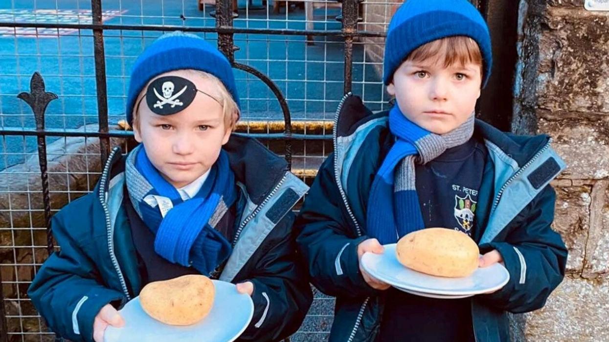 Dad Slams Primary School After They Serve His Sons Plain Baked Potatoes Every Day For Lunch Due To Their Food Allergies