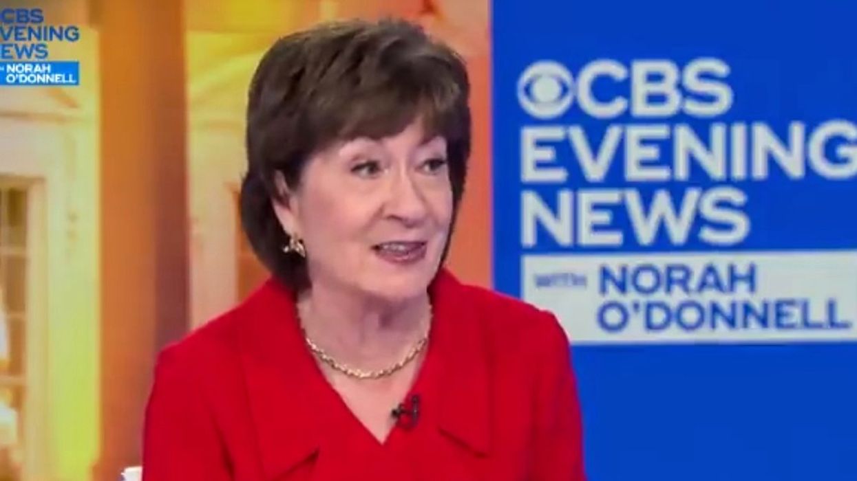 Susan Collins Defends Her Acquittal Vote By Claiming Trump Learned 'a Pretty Big Lesson' From Impeachment and People Can't Even