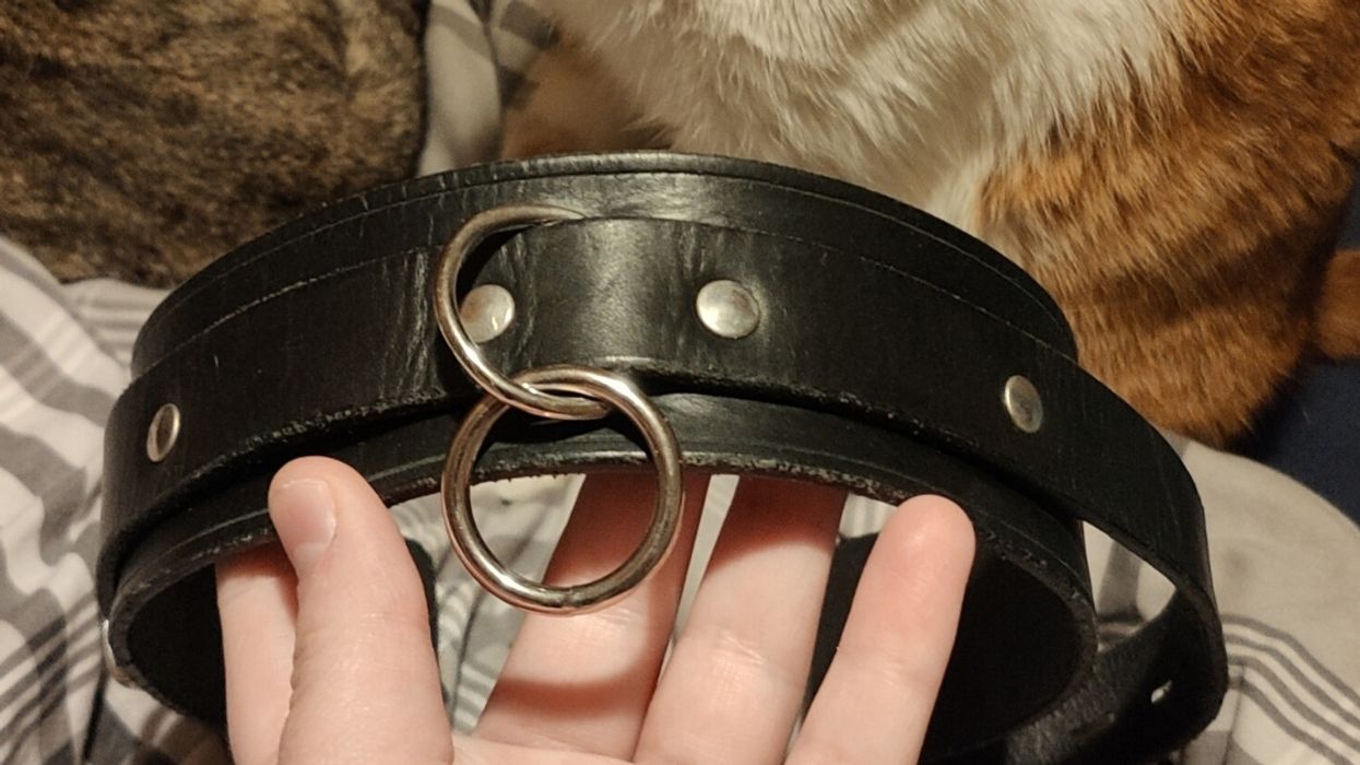 Woman Mortified After Some Work Colleagues Stopped By Her Home And She Forgot She Was Wearing A BDSM 'Collar'