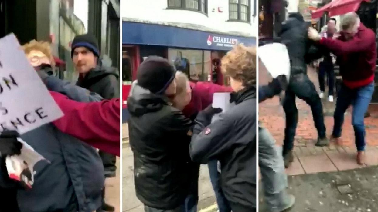 Vegan Activist Protesting Outside Clothing Store That Sells Fur Says He Was Headbutted 'Out Of Nowhere' By Irate Customer